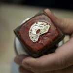 handgravierte Uhrwerksplatine von Alexander Shorokhoff