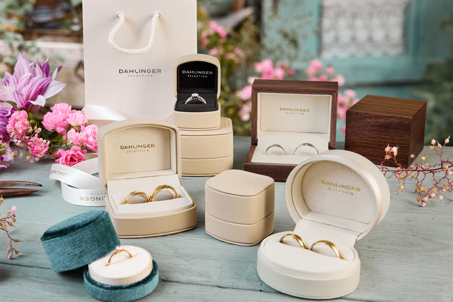 Dahlinger Verpackungen für Hochzeit und Verlobung