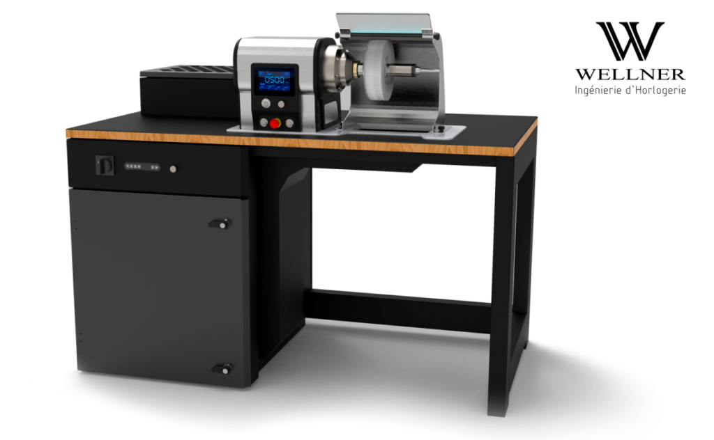 Polishing table by Boley, black