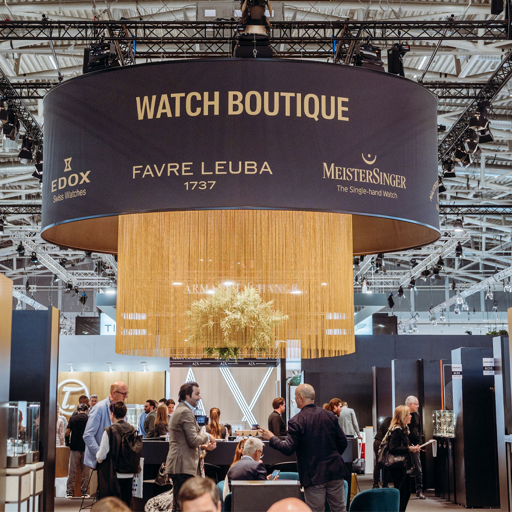 Watch Boutique auf der Inhorgenta
